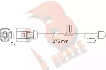 Контакт R BRAKE 610565RB